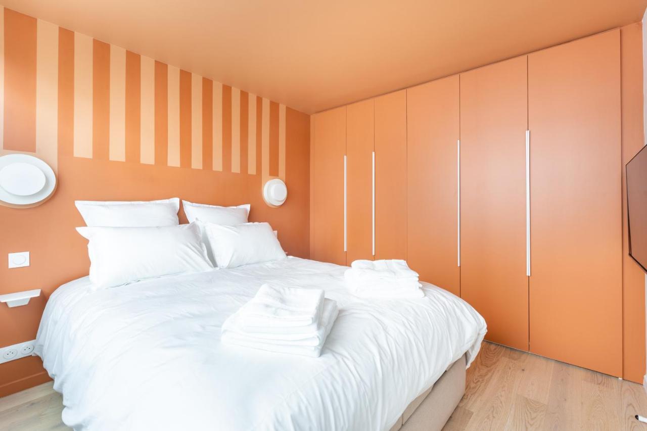 Ferienwohnung Rome Batignolles - Luxe Charme - 2P Paris Exterior foto