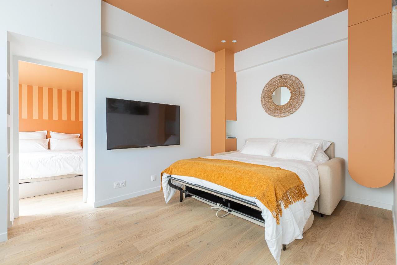 Ferienwohnung Rome Batignolles - Luxe Charme - 2P Paris Exterior foto